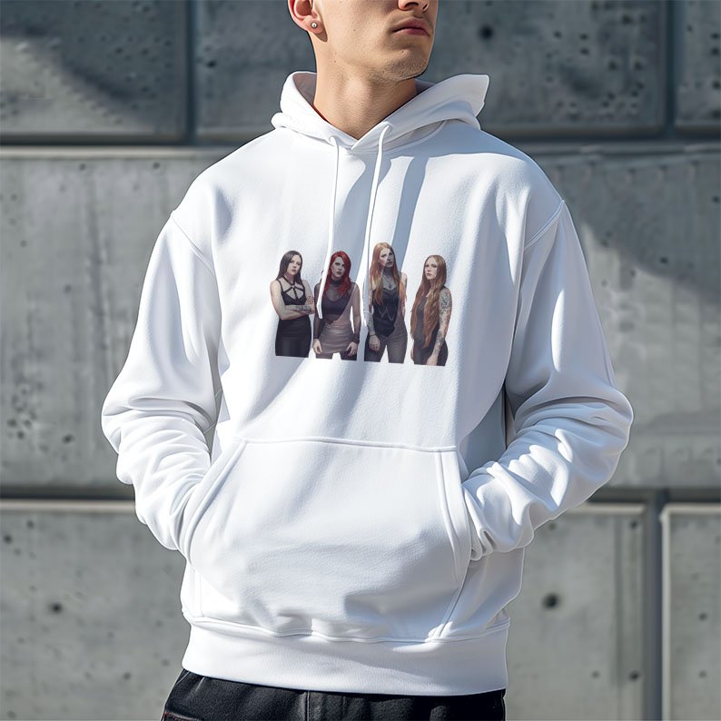 THE KITTIE BAND – RAGE IN VELVET SHADOWS HOODIE