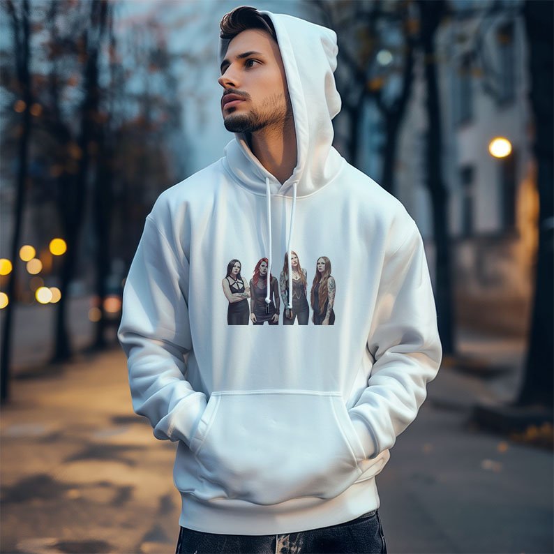 THE KITTIE BAND – RAGE IN VELVET SHADOWS HOODIE