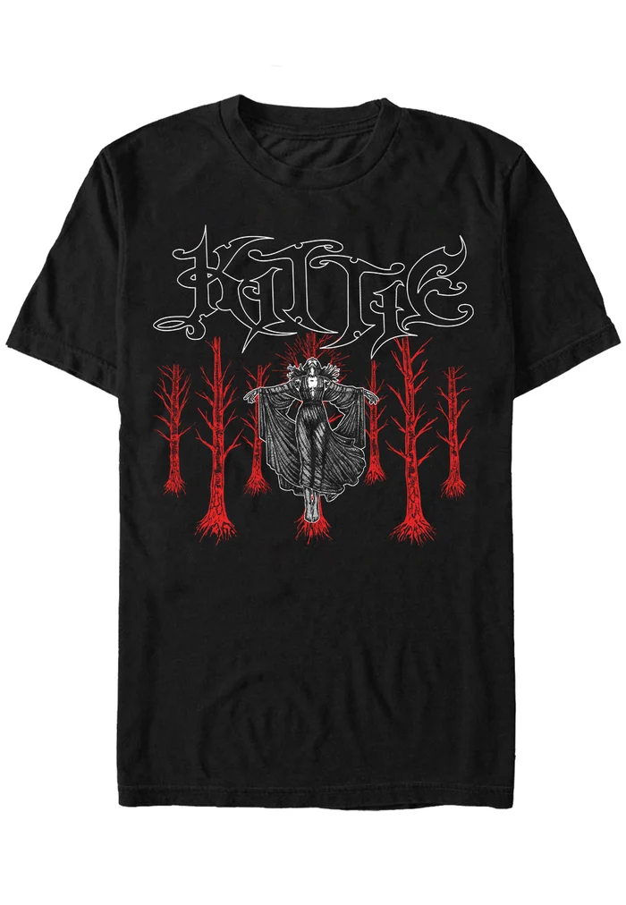 Kittie Meditate Black - T-Shirt