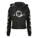 Kittie Nox - Black Cropped Women's Pullover
