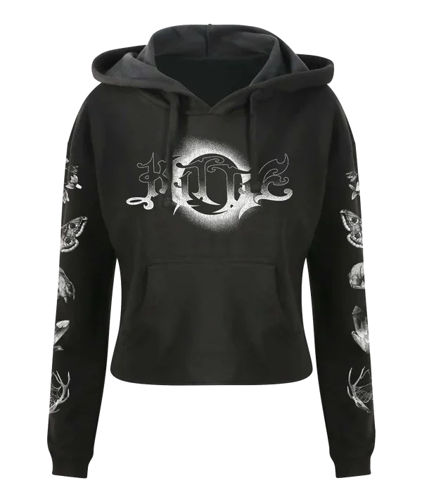 Kittie Nox - Black Cropped Women's Pullover