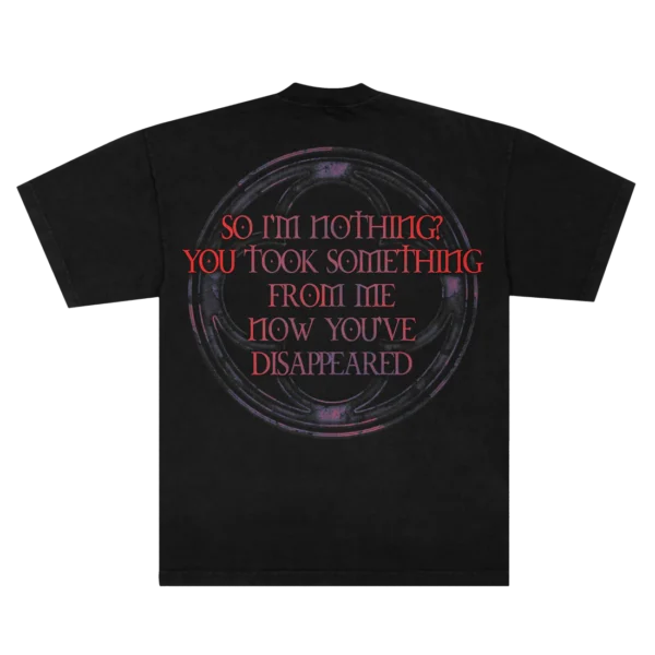 Charlotte Statue - Black T-Shirt
