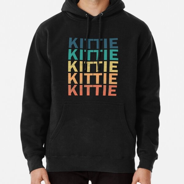 Kittie Merch Vintage Retro Kittie Name Gift Item Hoodie