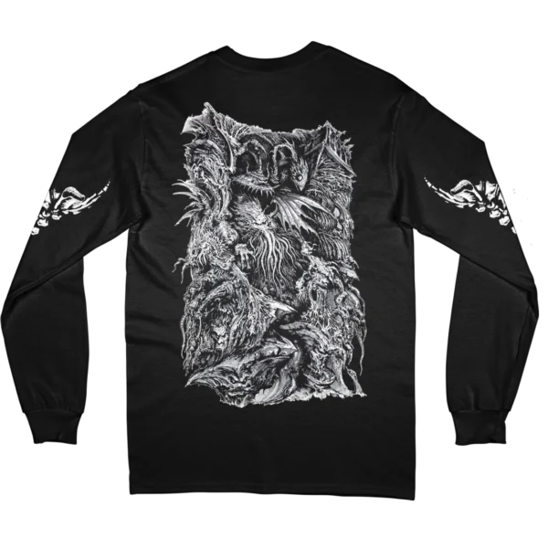 Kittie Merch Xenomorph Long Sleeve Back