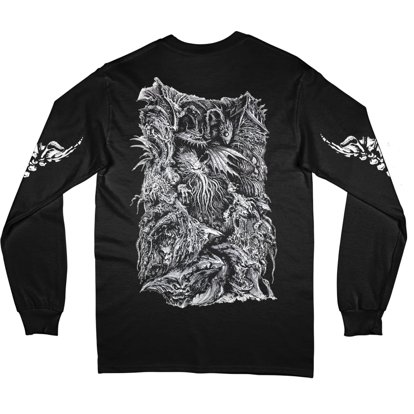 Kittie Merch Xenomorph Long Sleeve Back