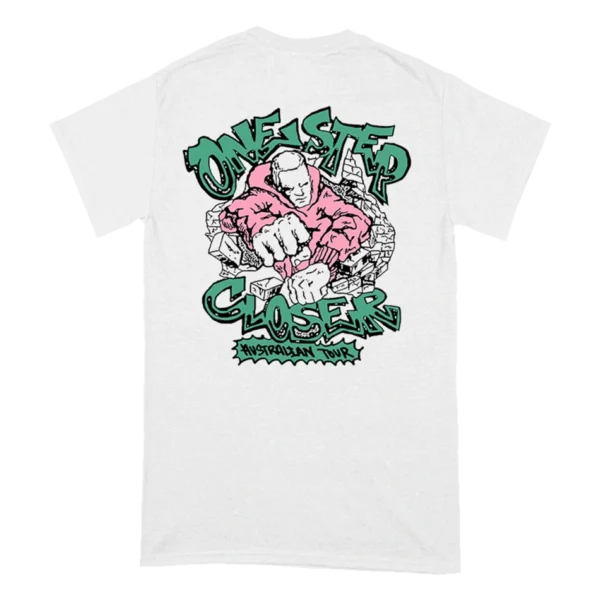 Kiitie Merch Logo Tour T-Shirt White Back