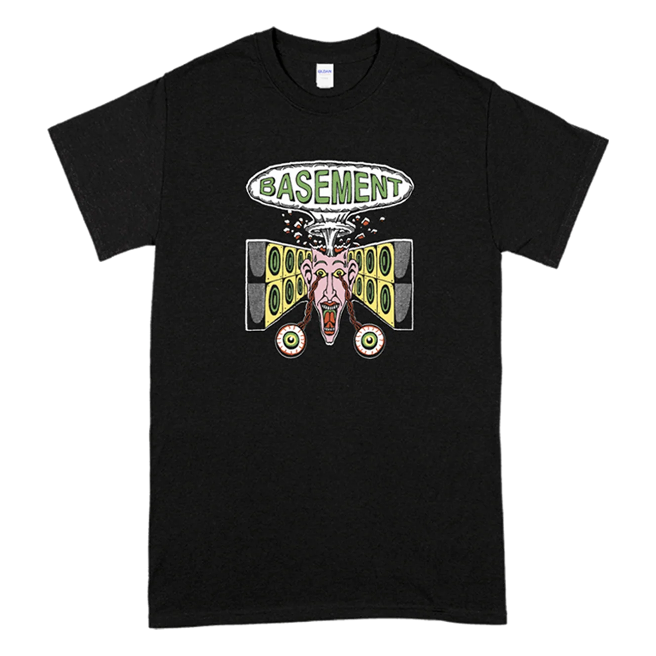 Kittie Merch Blown Speaker T-Shirt Black