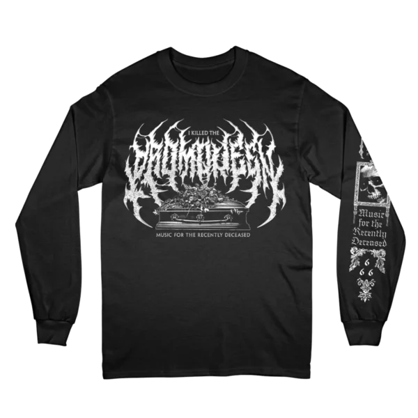 Kittie Merch Open Casket Long Sleeve Black