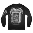 Kittie Merch Open Casket Long Sleeve Black Back