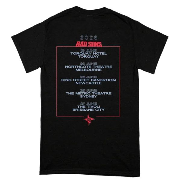 Kittie Merch Tour T-Shirt Black Back