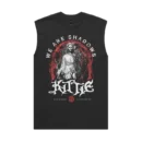 We Are Shadows - Faded Black Muscle Tank