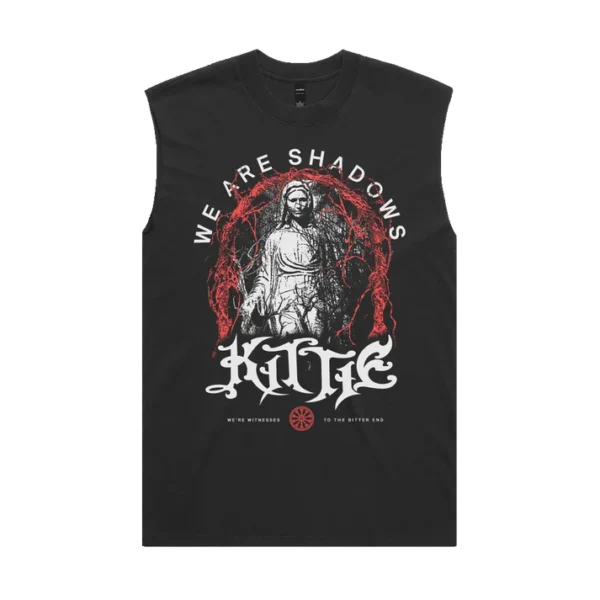 We Are Shadows - Faded Black Muscle Tank